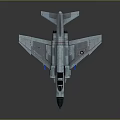 Detailed Spacecraft Model with Aerodynamic Wings and Cockpit for Cosmic Exploration Missions