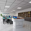School Classroom Inquiry Room 3d model