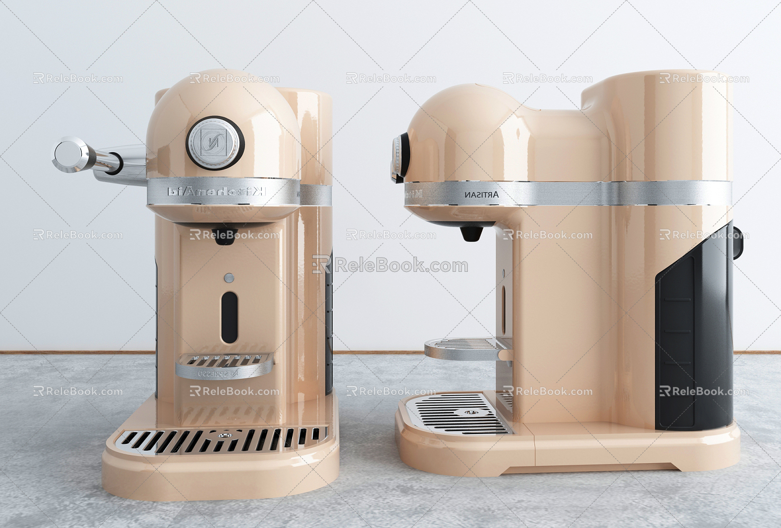 Modern coffee machine 3d model