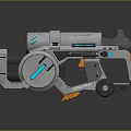 Science Fiction Firearms Next Generation Firearms Science Fiction Game Gun Game Firearms Game Gun Concept Gun Laser Gun 3d model