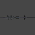 light machine gun 3d model