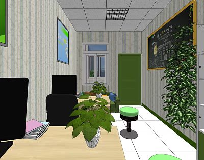 Modern bathroom fumigation room 3d model Modern bathroom fumigation room 3d model