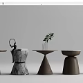 Wind side several corners several logs side several corners several combinations 3d model
