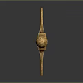 Decorative Medieval Sword With Intricate Carvings Golden Hilt And Red Handle