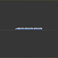 Train Light Rail Metro High Speed Rail EMU Train High Speed Train High Speed Train High Speed Locomotive EMU 3d model