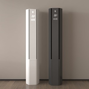 modern air conditioner vertical air conditioner 3d model