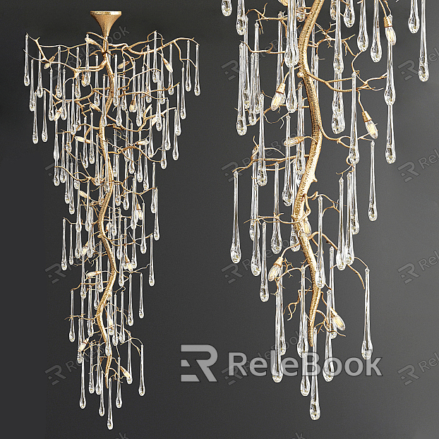 Light Luxury Crystal Chandelier Chandelier Crystal Decorative Chandelier model