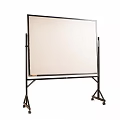 Mobile Whiteboard With Stand And Wheels For Office Or Classroom Use