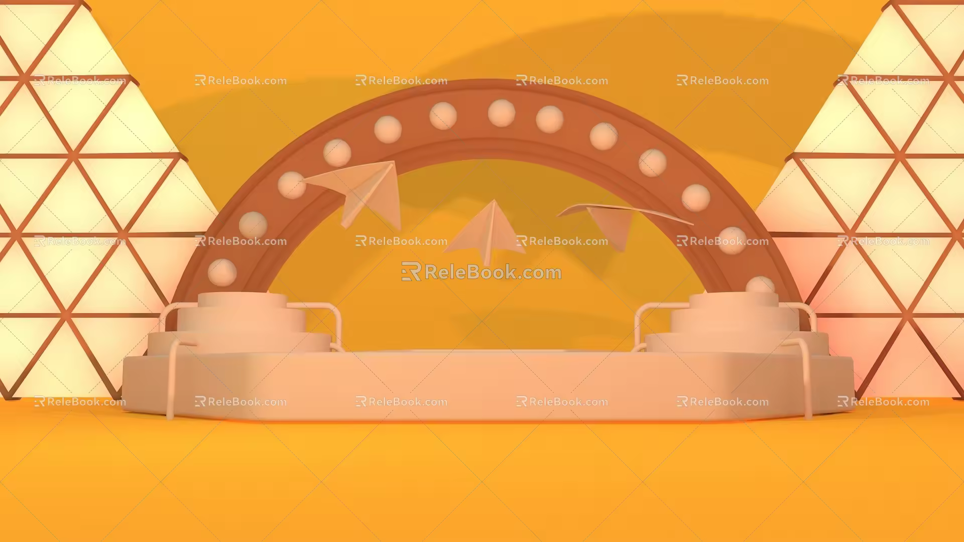 E-commerce signboard 3d model