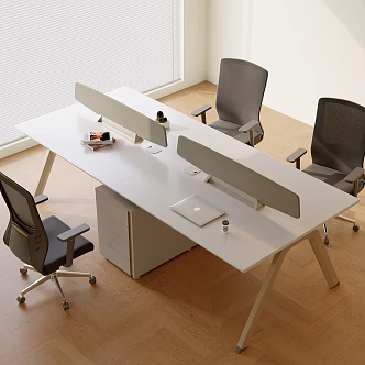 Modern Office Chair Office Chair Desk 3d model
