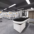Spacious Industrial Warehouse Interior With Organized Metal Shelves And Cardboard Boxes