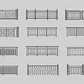 Collection of Various Decorative Fence Designs With Different Patterns and Styles