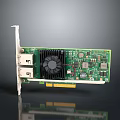 High Quality Graphics Card Featuring Green Circuit Board Cooling Fan USB Ports and Electronic Components
