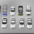 Various Types of Functional Vehicles with Different Designs and Practical Applications