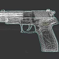 Modern Black Tactical Pistol With Textured Grip And Sleek Design Features