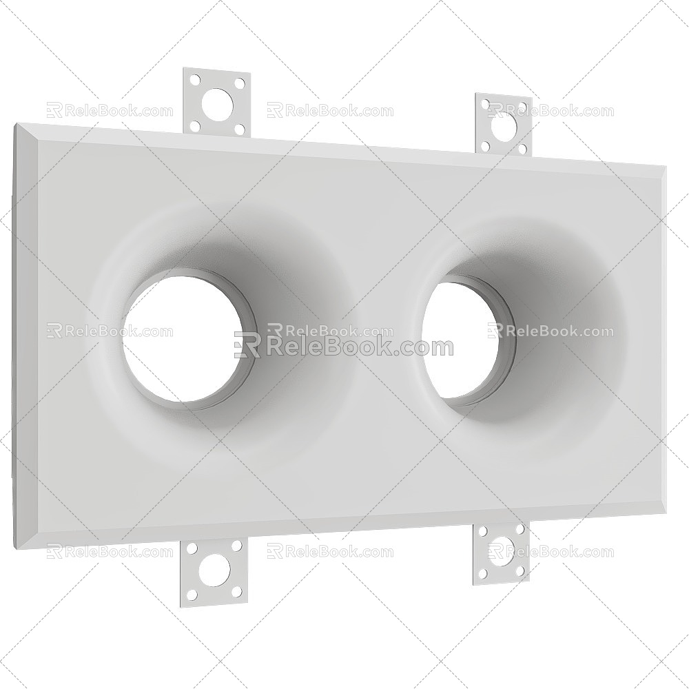 LepGrand recessed downlight spotlight 3d model