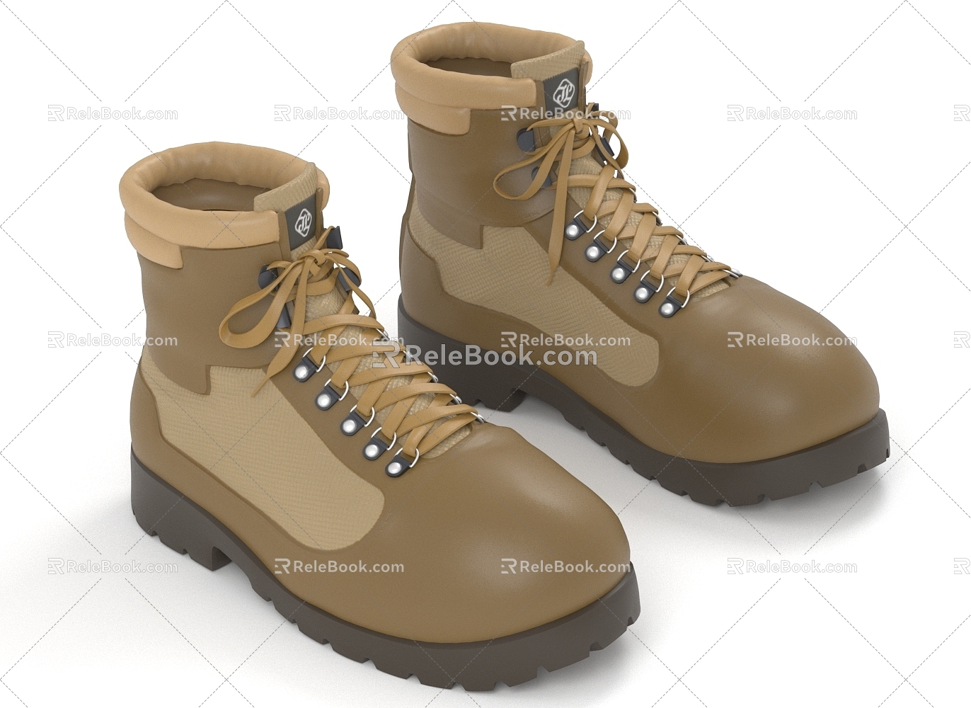 Boots Boots Shoes 3d model