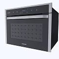 Samsung Oven Modern Stainless Steel Kitchen Appliance With Control Panel