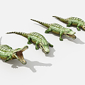 Modern Crocodile 3d model