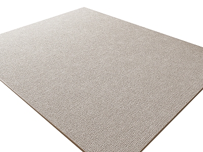 square carpet 3d model