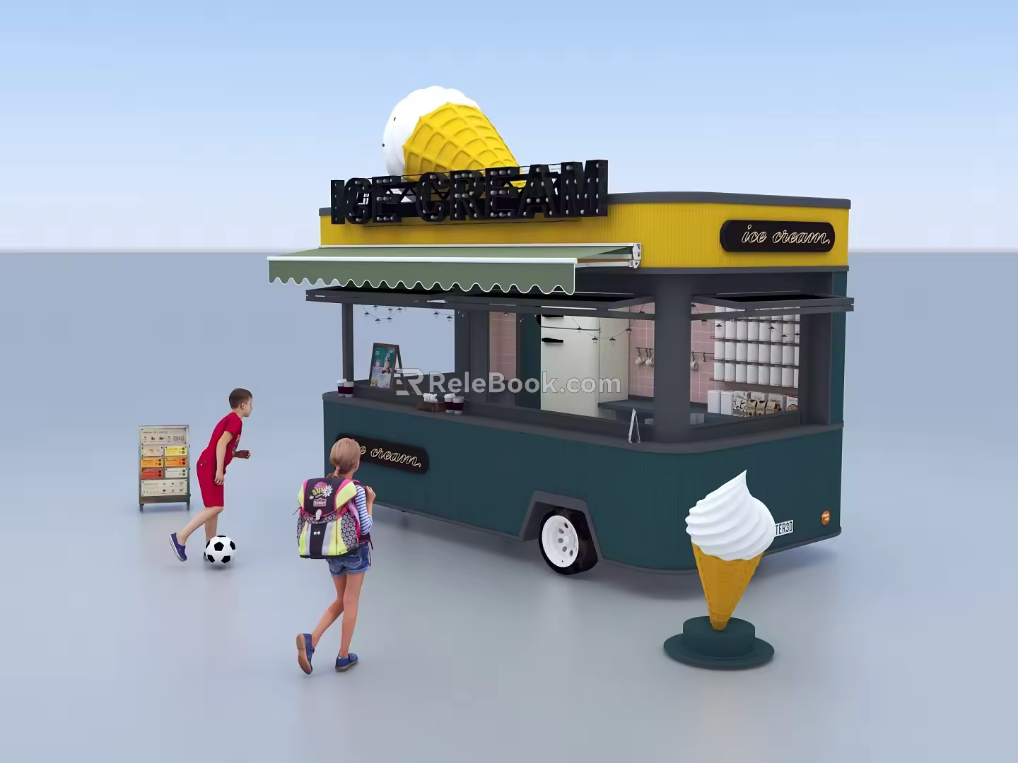 Modern Vans Michen 3d model