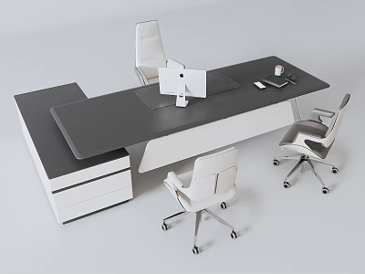 Manager Desk 3d model
