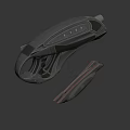 Weapons of the Future Pistol 3d model