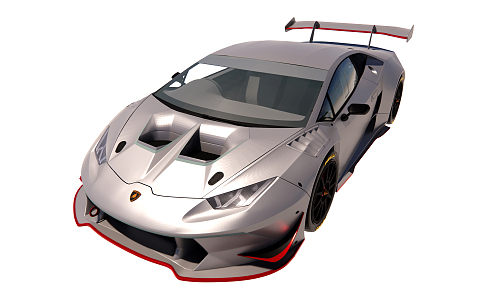 Modern Racing Lamborghini Racing 3d model