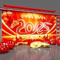 Year of the Snake Sign in to Take Photos DP Creative 3d model