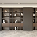 Modern Italian Bookcase 3d model