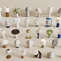 Modern Table Lamp Special-shaped Table Lamp Cream Style Table Lamp Desk Lamp Decorative Table Lamp 3d model