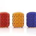 Modern sofa stool 3d model