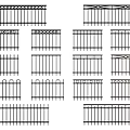 Various Stylish Railing Designs With Decorative Patterns For Home And Gardens