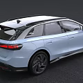 Sleek White Volkswagen Electric Wagon With Black Roof And Modern Styling