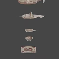 Collection of Sailboats in Various Sizes Displayed Together as Water Transport