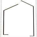 Modern Minimalist Floor Lamp With Sleek Frame And LED Illumination Design