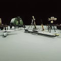 MACHINES AND DEVICE 3d model