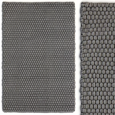Modern pebble carpet 3d model