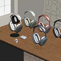 computer headset 3d model