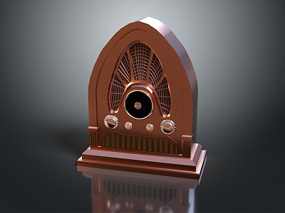 Radio Portable Radio Desk Radio Full Band Radio AC Radio 3d model