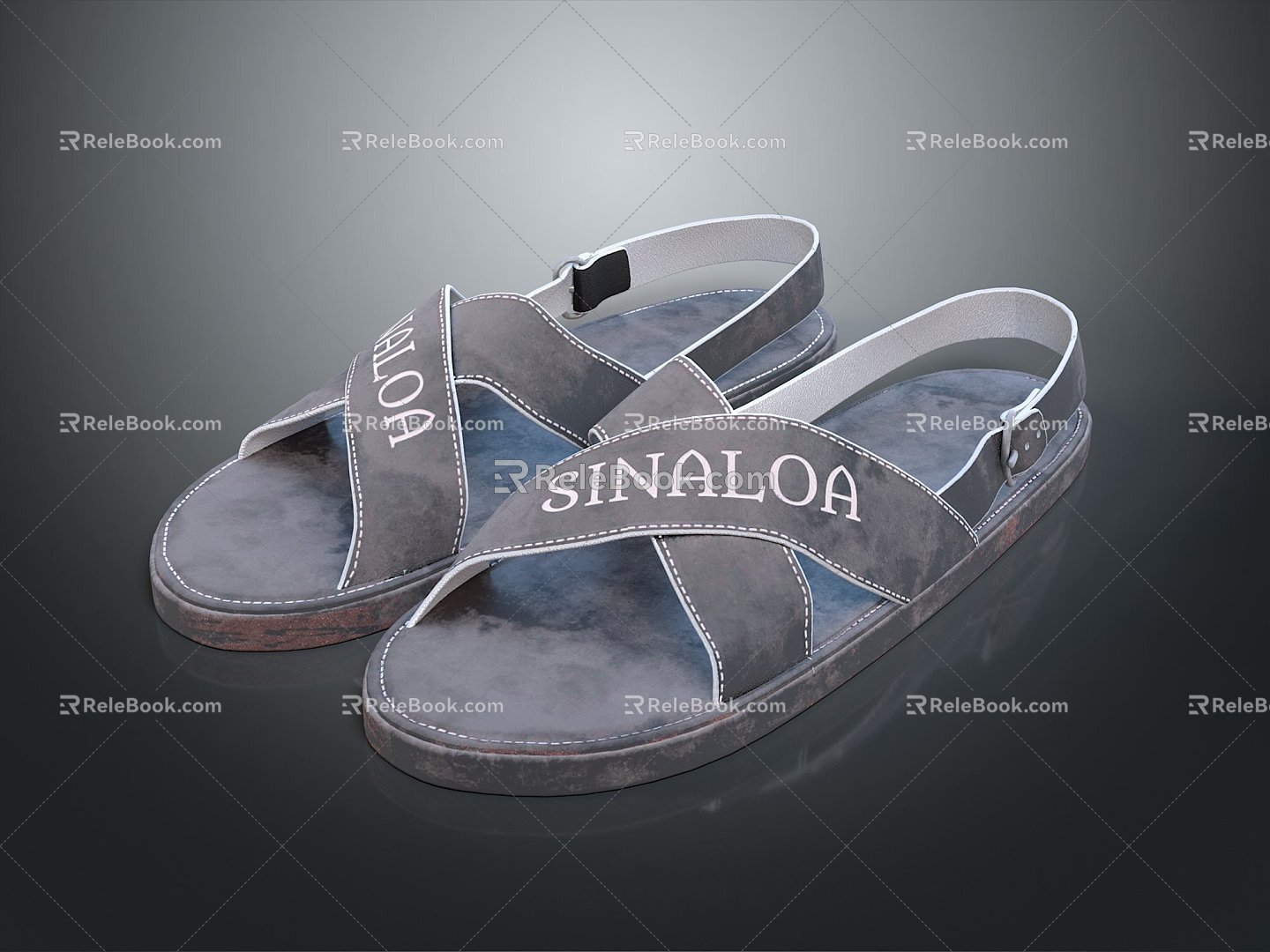 Sandals Sandals Peep Toe Shoes Platform Shoes Roman Sandals High Heel Sandals Wedge Sandals 3d model