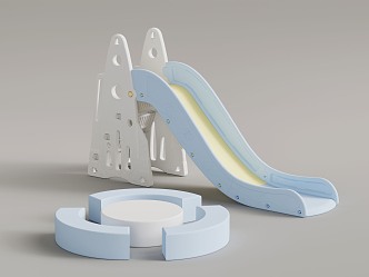 Modern Children's Toys Children's Slide Children's Table and Chair Combination Children's Toys Table and Chair 3d model