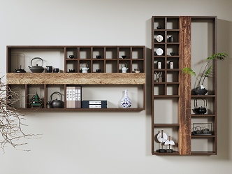 Antique Shelf 3d model