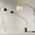 Floor Lamp Fishing Lamp 3d model