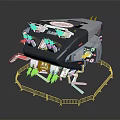 Spaceship Spacecraft 3d model