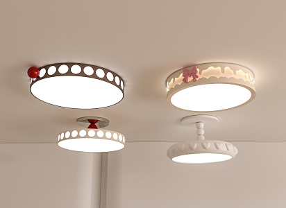 Children's room ceiling lamp 3d model