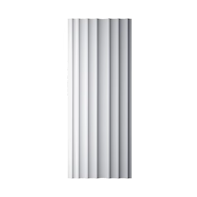 Modern Wall Paneling Interior Design with Vertical Panel Details for Contemporary Homes 3d model