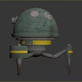 Mech tank mech insect mech spider crab machine crab mechanical crab mech crab 3d model