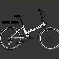 Sleek White Electric Bike With Modern Frame Black Seat And Reflective Wheels