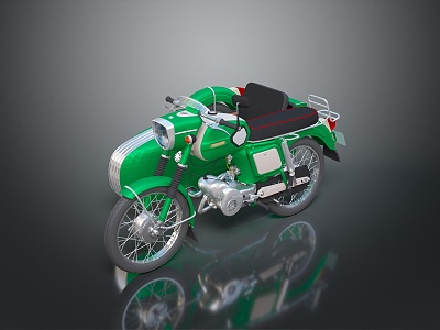 Motorcycle Two-wheeled Motorcycle Cross-country Motorcycle Road Race Motorcycle Motor Vehicle Transport 3d model